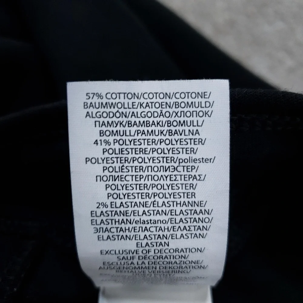 Polo Ralph Lauren Pants Mens 2XL 2XB Black Jogger Elastic Waist Drawstring